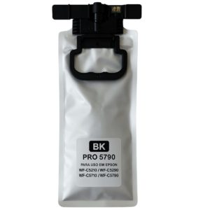 Bolsa Tinta Bag Epson WF-C5710 WF-C5790 WF-C5210 Pigmentada Compatível Profit - Preto (Black)