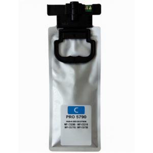 Bolsa Tinta Bag Epson WF-C5710 WF-C5790 WF-C5210 Pigmentada Compatível Profit - Azul (Cyan)