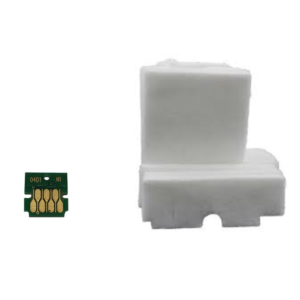 Kit Feltro + Chip Para Caixa Manutenção Epson T04d1 L14150 6490 6171 L6270