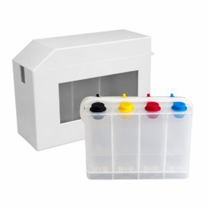 Reservatório Bulk Ink Universal 4 Cores 300ml para Impressoras Epson Canon HP Brother